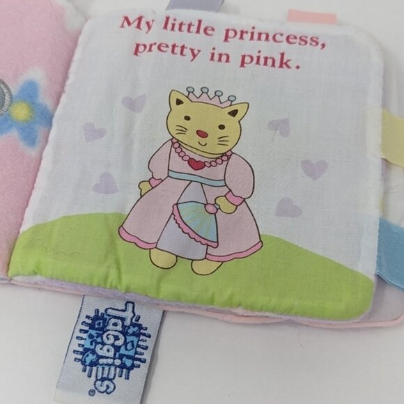 Taggies Soft Cloth Baby Book Princess Mouse First Plush - Picture 2 of 6